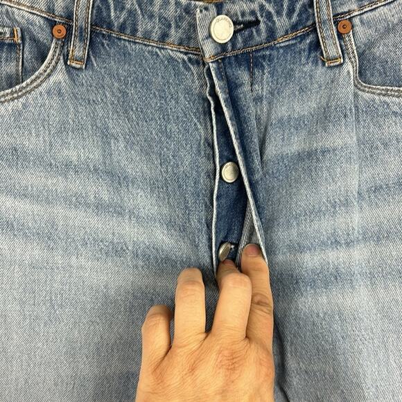 Blank NYC Women’s 31 The Baxter Ribcage Distressed Straight Leg Jeans NEW - Picture 4 of 9